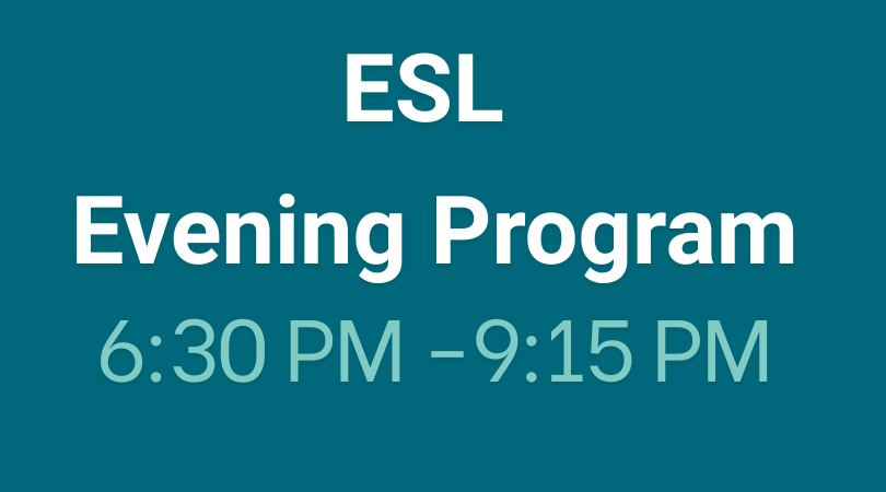 ESL morning program information