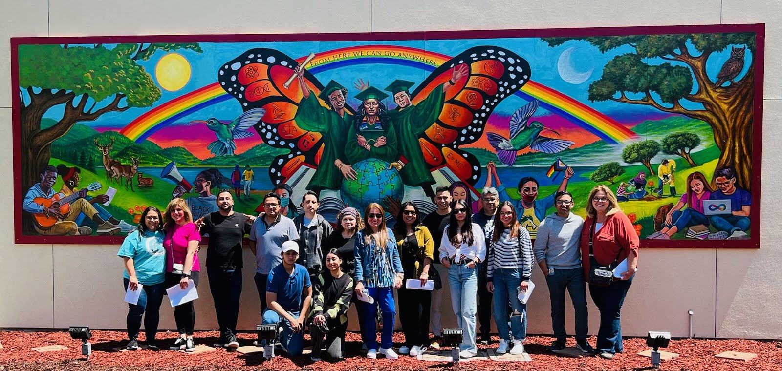 ESL921 class visiting canada community college.